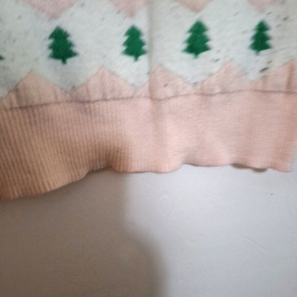 A Jem Women's Holiday Sweater Snowman Christmas Trees Knit Novelty Size L - Picture 6 of 8